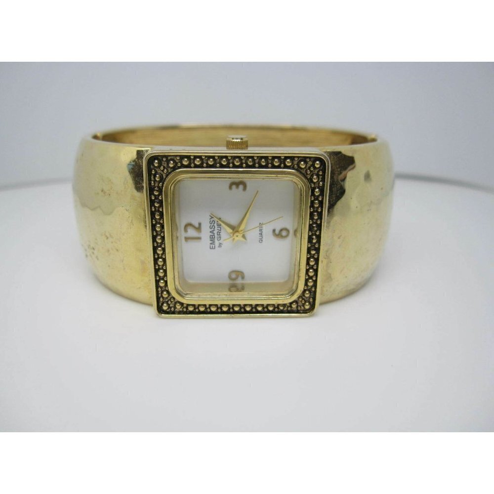 Women's Embassy by Gruen Analog Dial Bangle 29mm Casual Watch (C675)